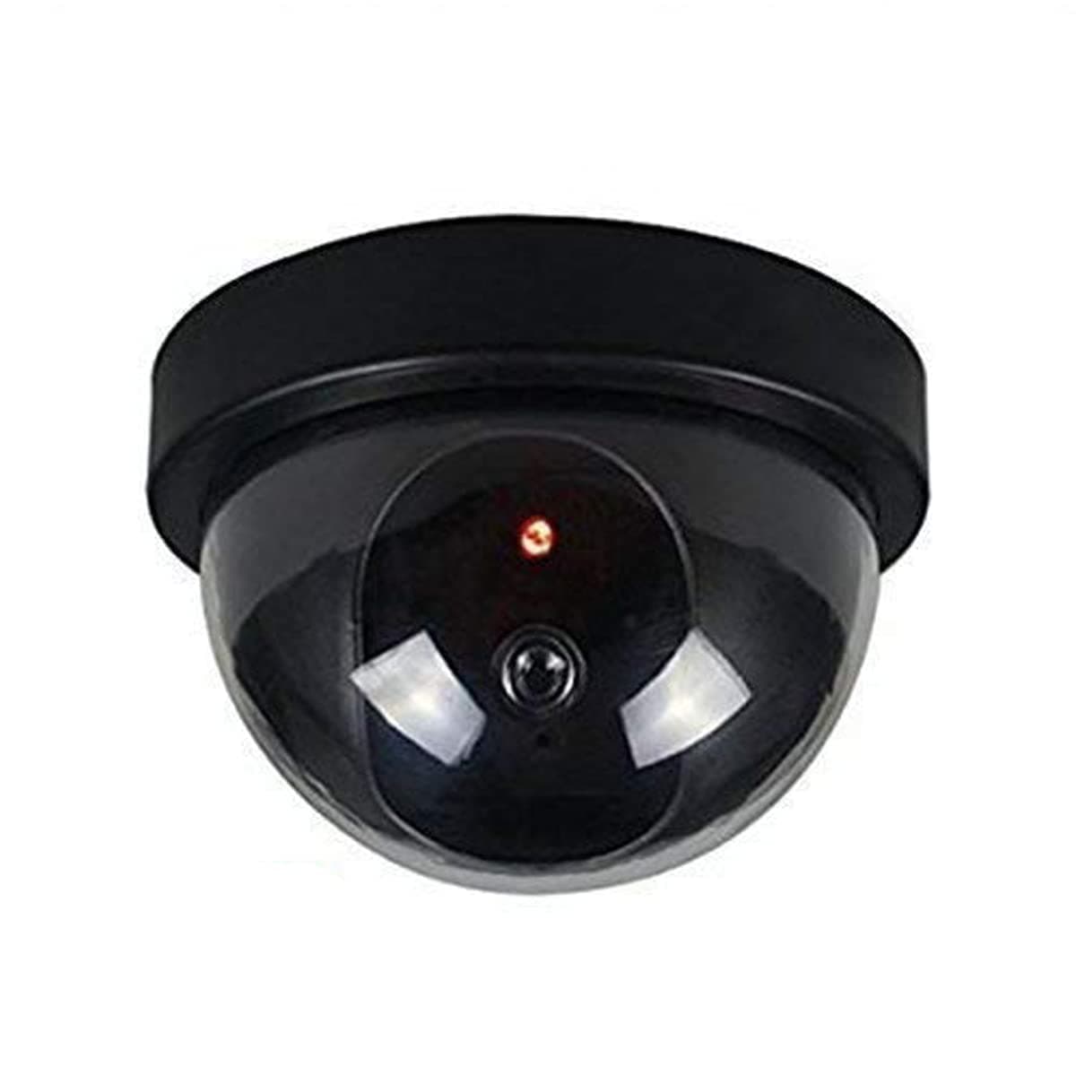 Avenn Dummy Security Camera with Blinking Flashing Red Led Light Indication Fake CCTV Dummy Wired Dome Camera for Home or Office Security 3