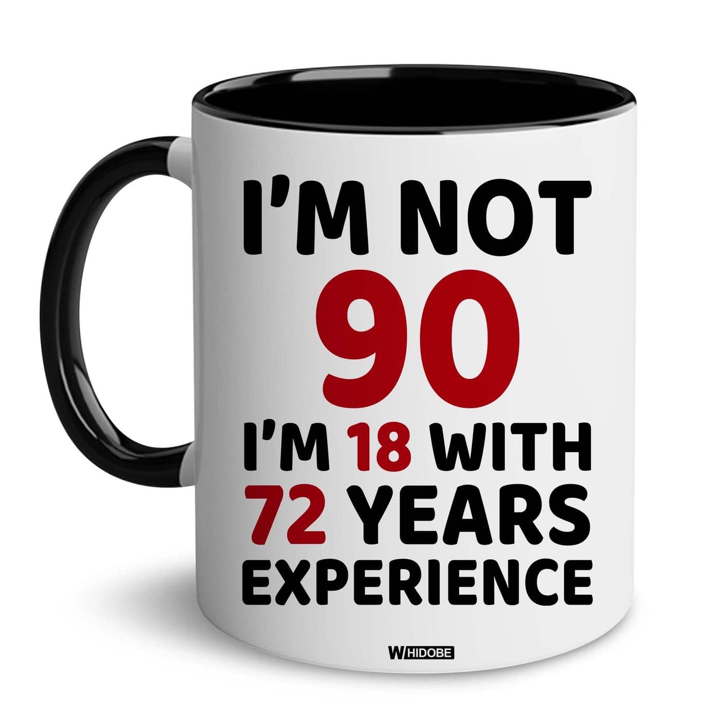 WHIDOBE 90th Birthday Gifts for Women Men Dad Mom 1934 Birthday Gifts for Women 90 Years Old Birthday Gifts Coffee Mug for Wife Friend Sister Her Him Brother Colleague Coworker Christmas