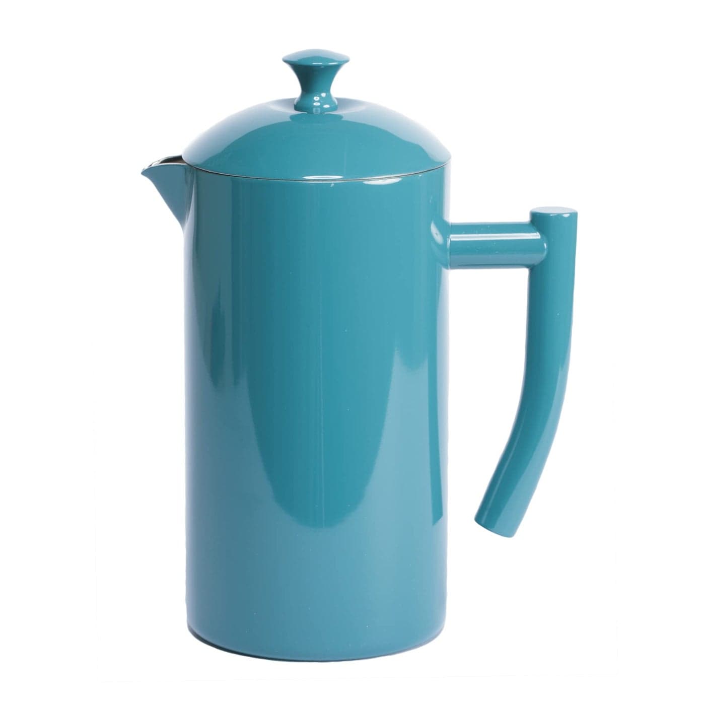 Frieling DoubleWalled Stainless Steel French Press Coffee Maker Lagoon Blue 34 fl oz
