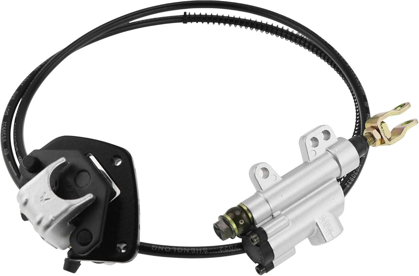 PRO BAT Go Kart Rear Hydraulic Brake Caliper Assembly for 50-125cc Taotao ATV Quad