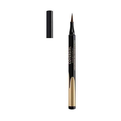 COVERGIRL Exhibitionist Lash Enhancing Liquid Eyeliner Rich Brown Pack of 1