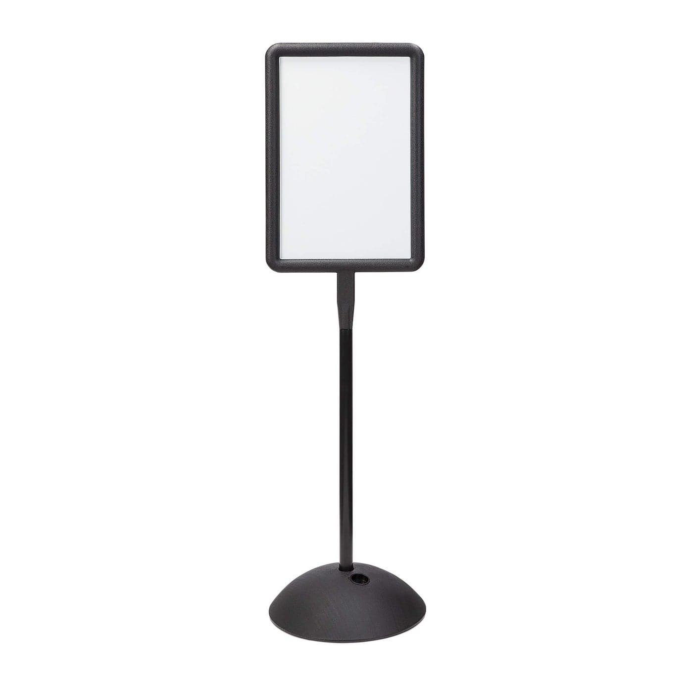 Safco Write Way Dry Erase Board Rectangle Sign Rectangular DualSided and Magnetic for Indoor and Outdoor Use 65in Height Black