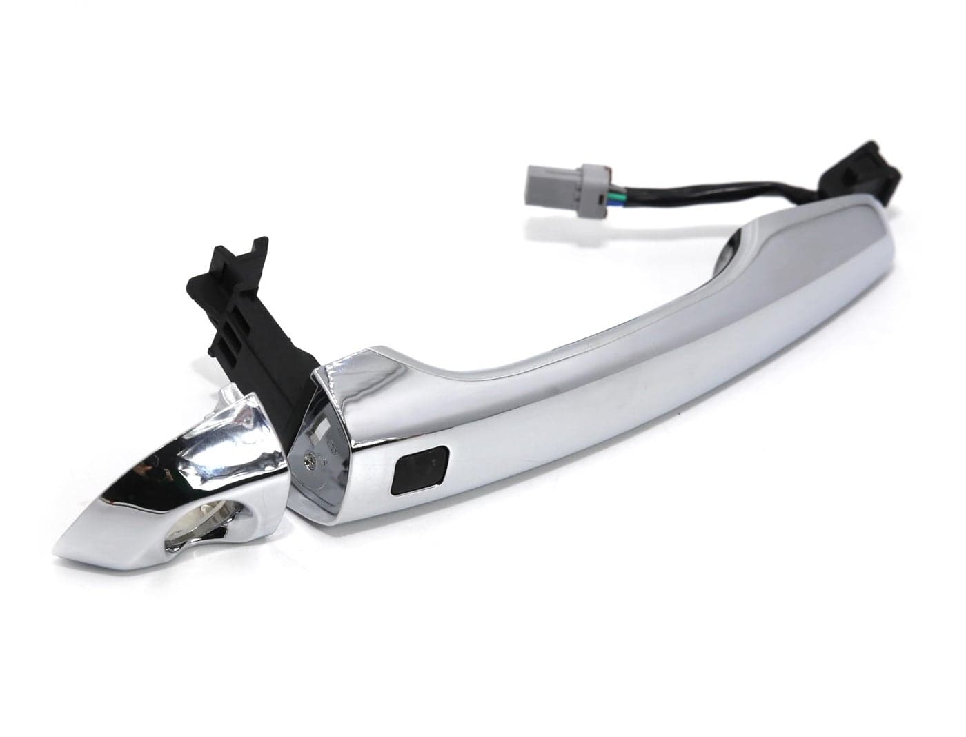 Otois Front Driver Side Left Chrome Exterior Door Handle Keyless Entry Smart Key Type for Hyundai Elantra 2017 2020 OE 82651F2210 82652F2020