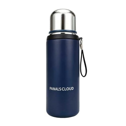 PANALSCLOUD 20.3 OZ Premium Insulated Travel Mugs, Thermal Beverage Container for Hot and Cold Drinks (Dark Blue)