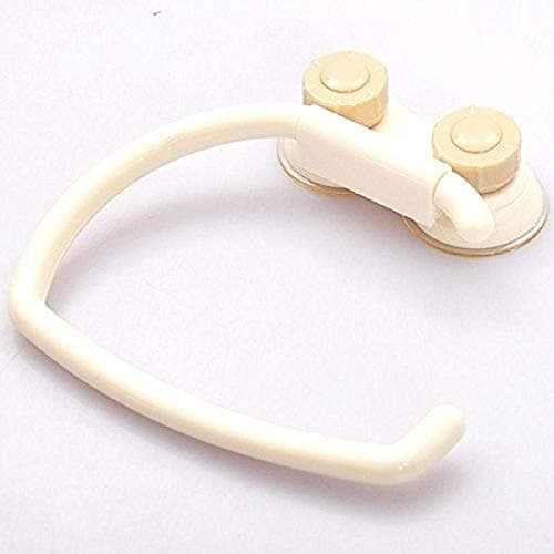 VDHJA Multi Functional Towel Hanger Portable Anti-Slip Storage Rack Space Saving Hook for Garment Drying (Pack of 1)