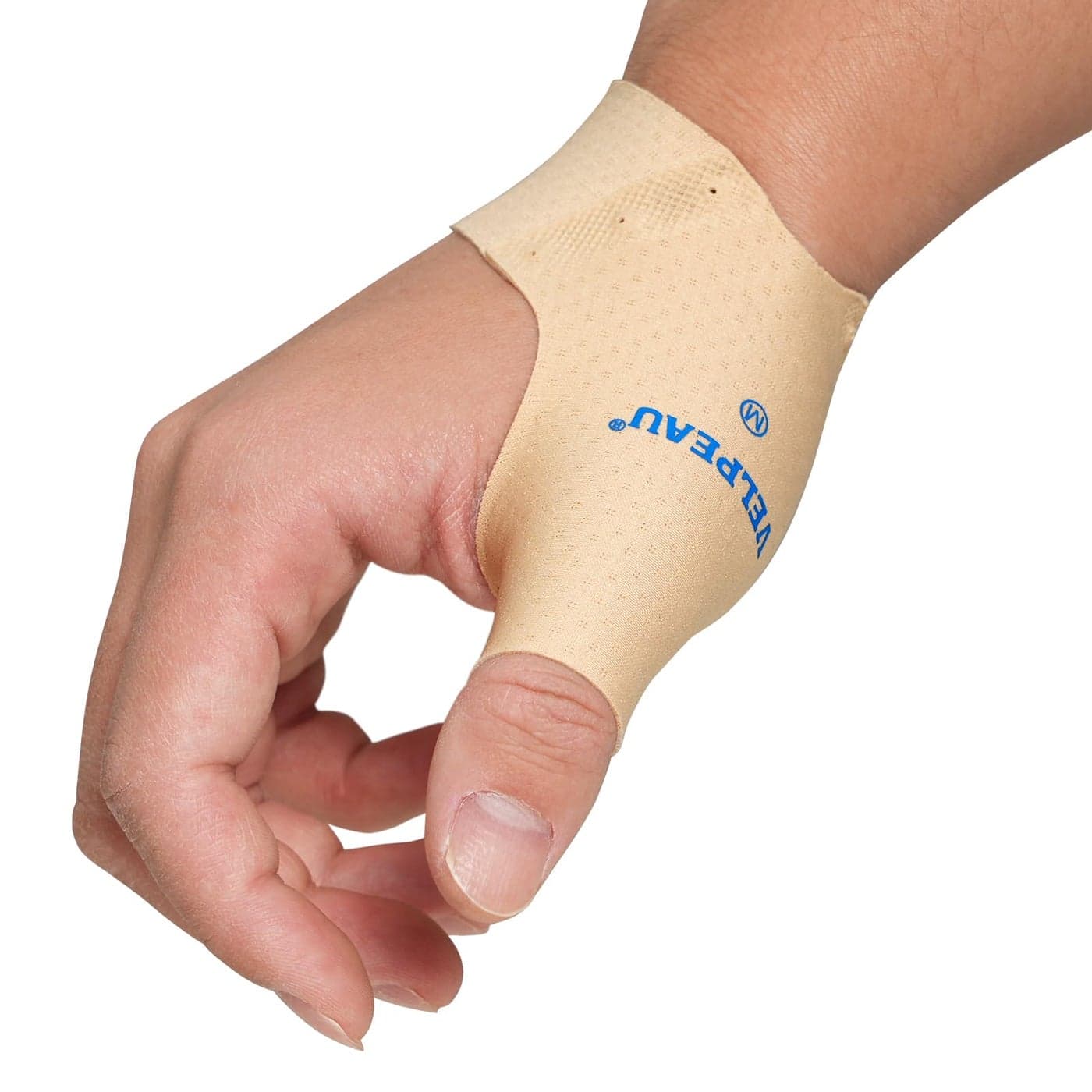Thumb Compression Sleeve for Tendonitis Pack of 2 Seamless Technology Gloves Wraps for Arthritis Pain Relief for Women Men Splint Liner Fits Both Hands Khaki Short Version S