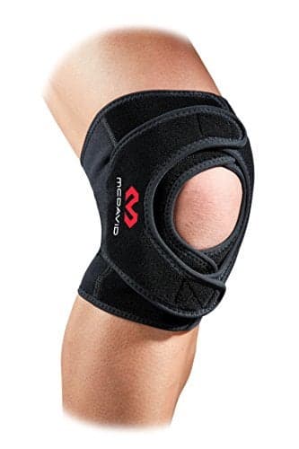 McDavid Knee Support Wrap, Knee Pain Relief from Jumpers Knee, Runners Knee, Patella Support, Tendon Support, Cartilage Meniscus Injuries, Adjustable for Men & Women, Sold as Single Unit (1)