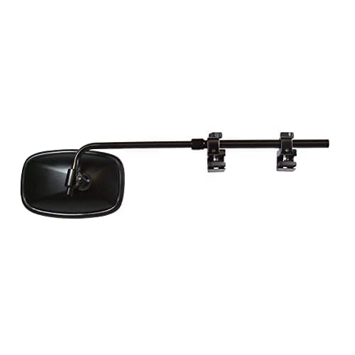 CIPA USA 11980 Universal Bar Towing Mirror Kit Black