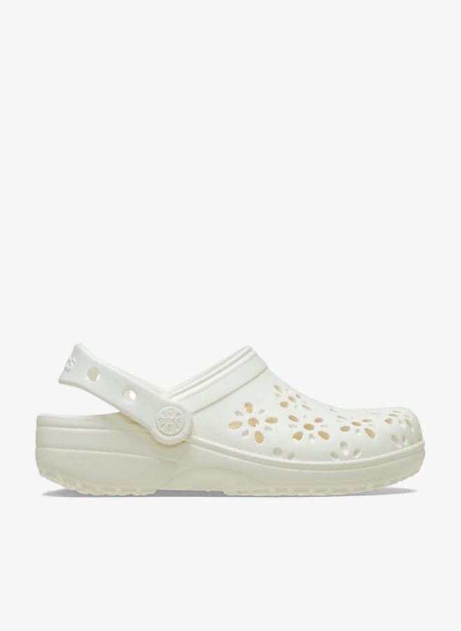 Classic Floral Cut Out Clog