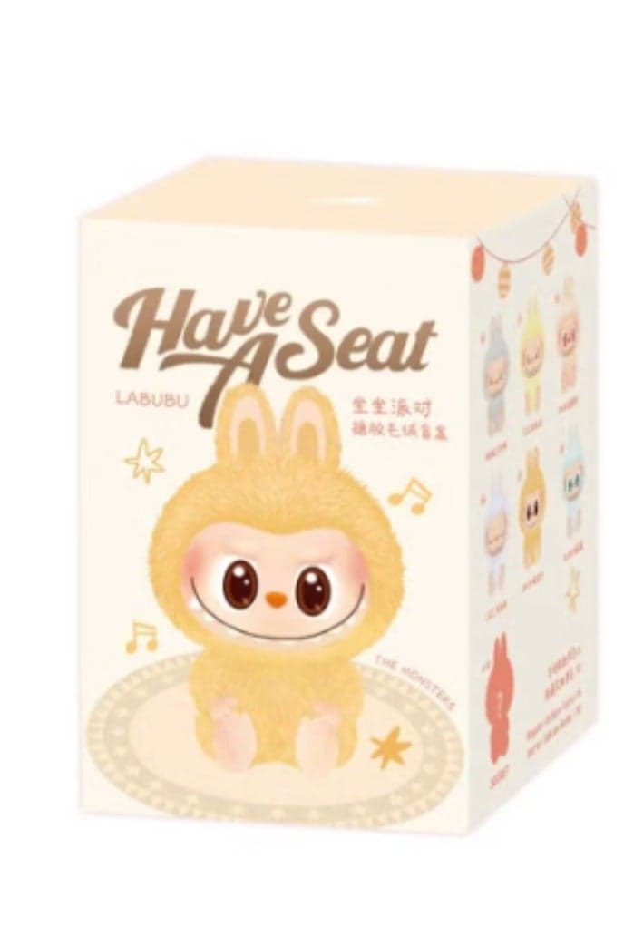 The Monsters Have a Seat Vinyl Plush Pendant Single Blind Box