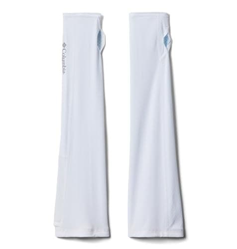 Columbia Unisex PFG Freezer Zero II Cooling Arm Sleeves White XSmall