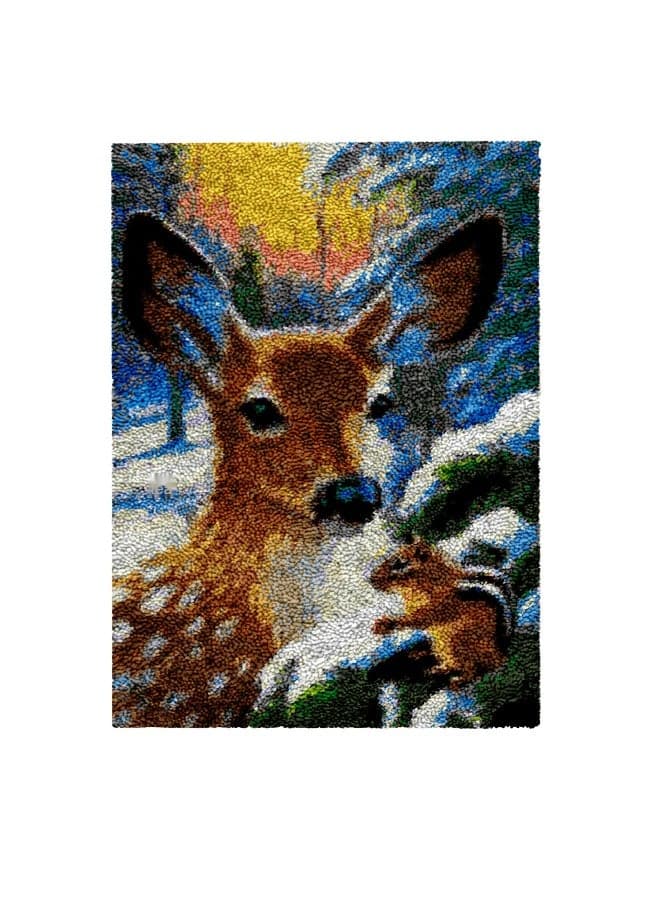 Latch Hook Rug Kit,Crochet Cat Sofa,Crochet Pattern,Crochet Rug Pattern,Tapestry Cushion Kit Diy Kit