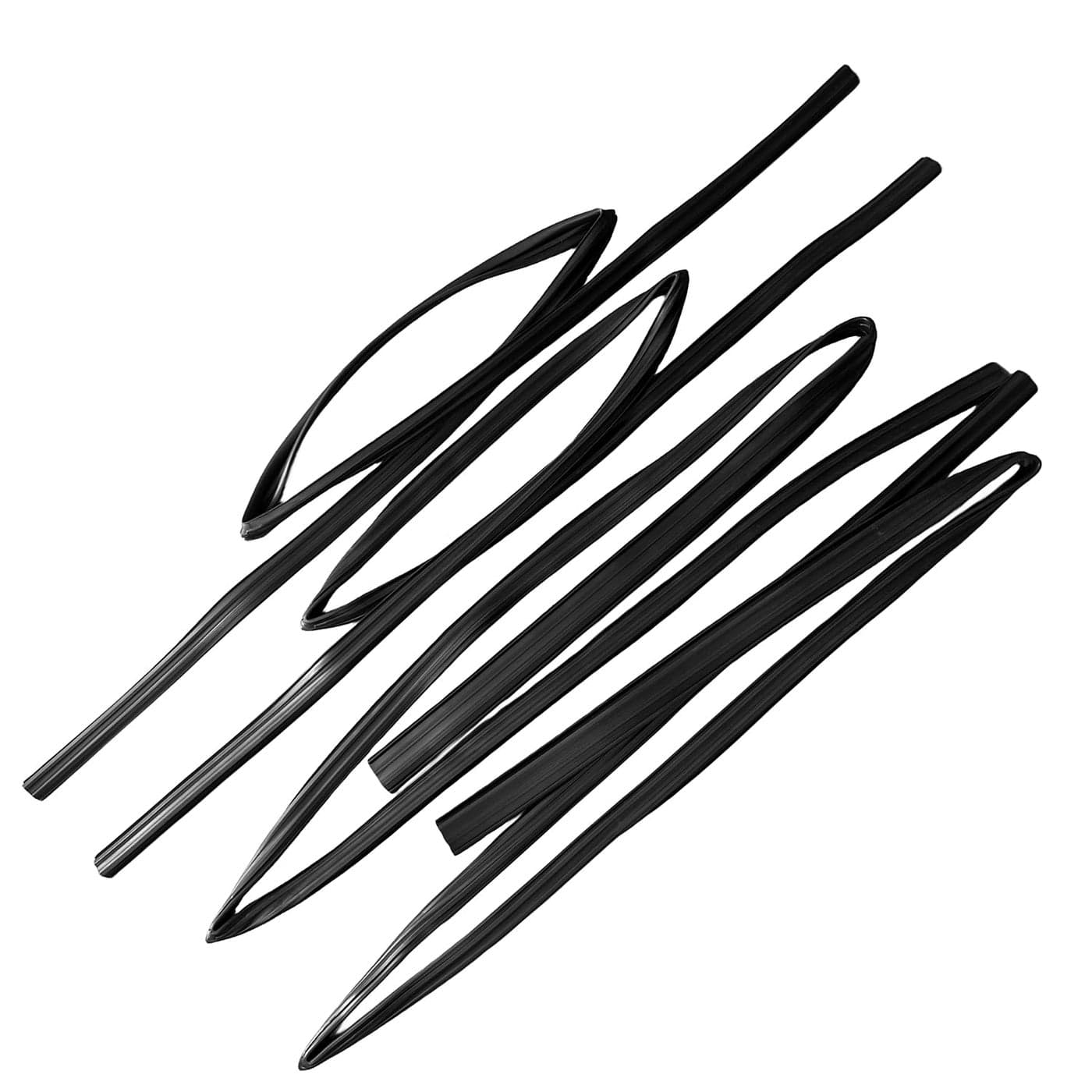 LSDZWORK Window Run Seal Door Glass Run fit for Toyota Land Cruiser LX450 FJ80 FZJ80 19911997 Front Rear Right Left 6814160010 6815160010 6814260011 6815260011