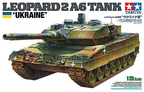 Tamiya Kampfpanzer 25207 135 BW KPz Leopard 2 A6 3 Ukr Model Plastic Assembly Tank kit