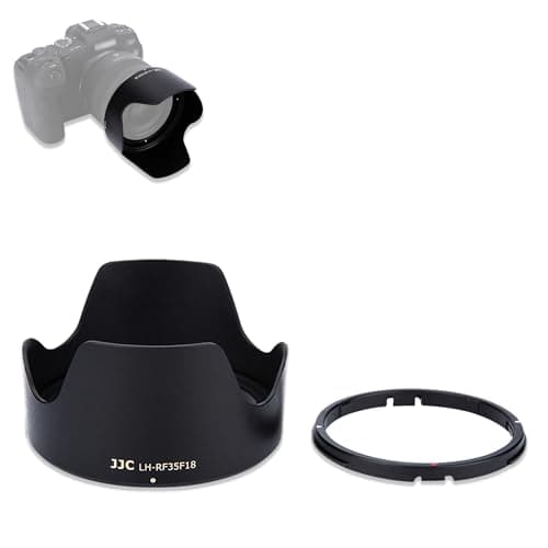 Tulip Flower Lens Hood for Canon RF 35mm F18 Macro is STM Lens Replaces Canon EW52 Hood with Reversible Design Compatible with 52mm FilterLens Cap on Canon EOS RP R5 R6 R7 R8 R50V R50 Cameras