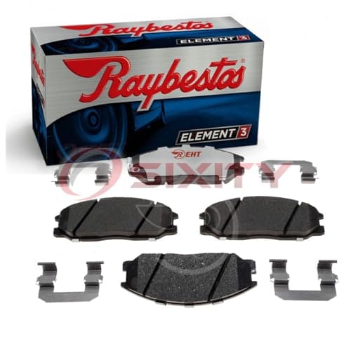 Raybestos Premium Raybestos Element3 EHT™ Replacement Front Brake Pad Set for Select Hyundai Santa Fe/XG300/XG350 Model Years (EHT864H)