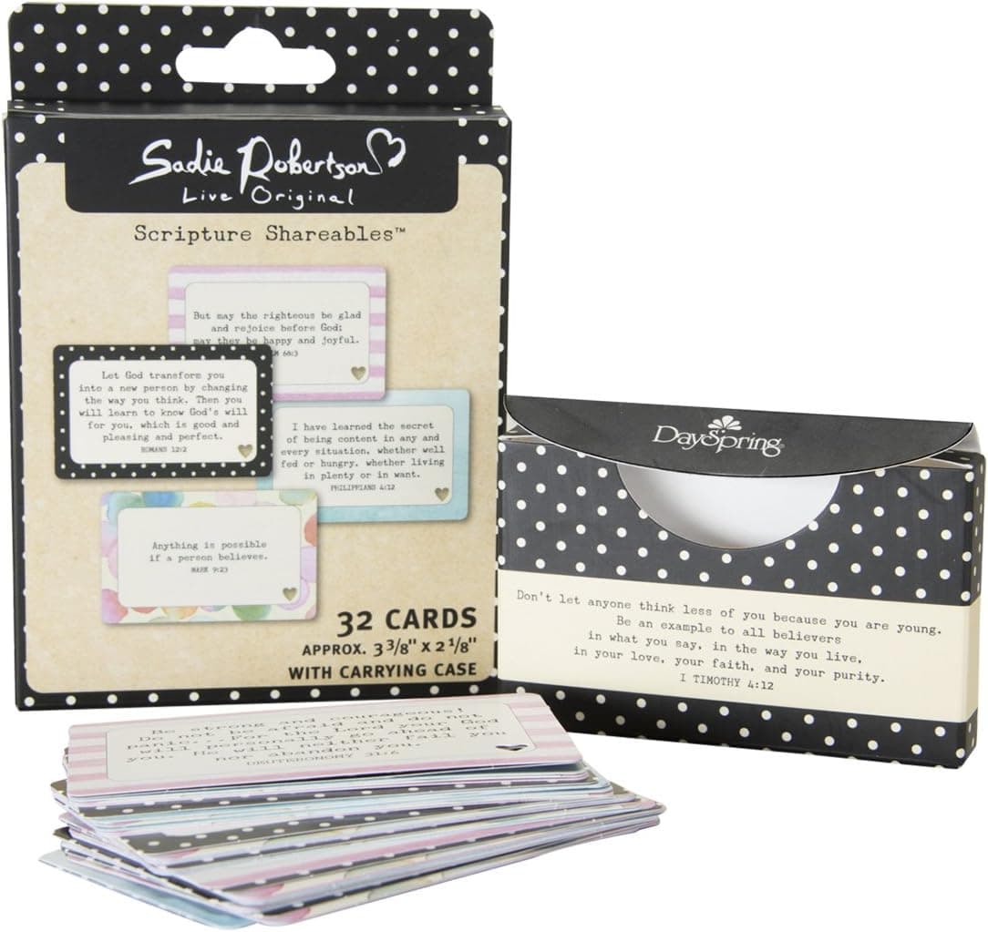 DaySpring Sadie Robertson Scripture Cards Live Original