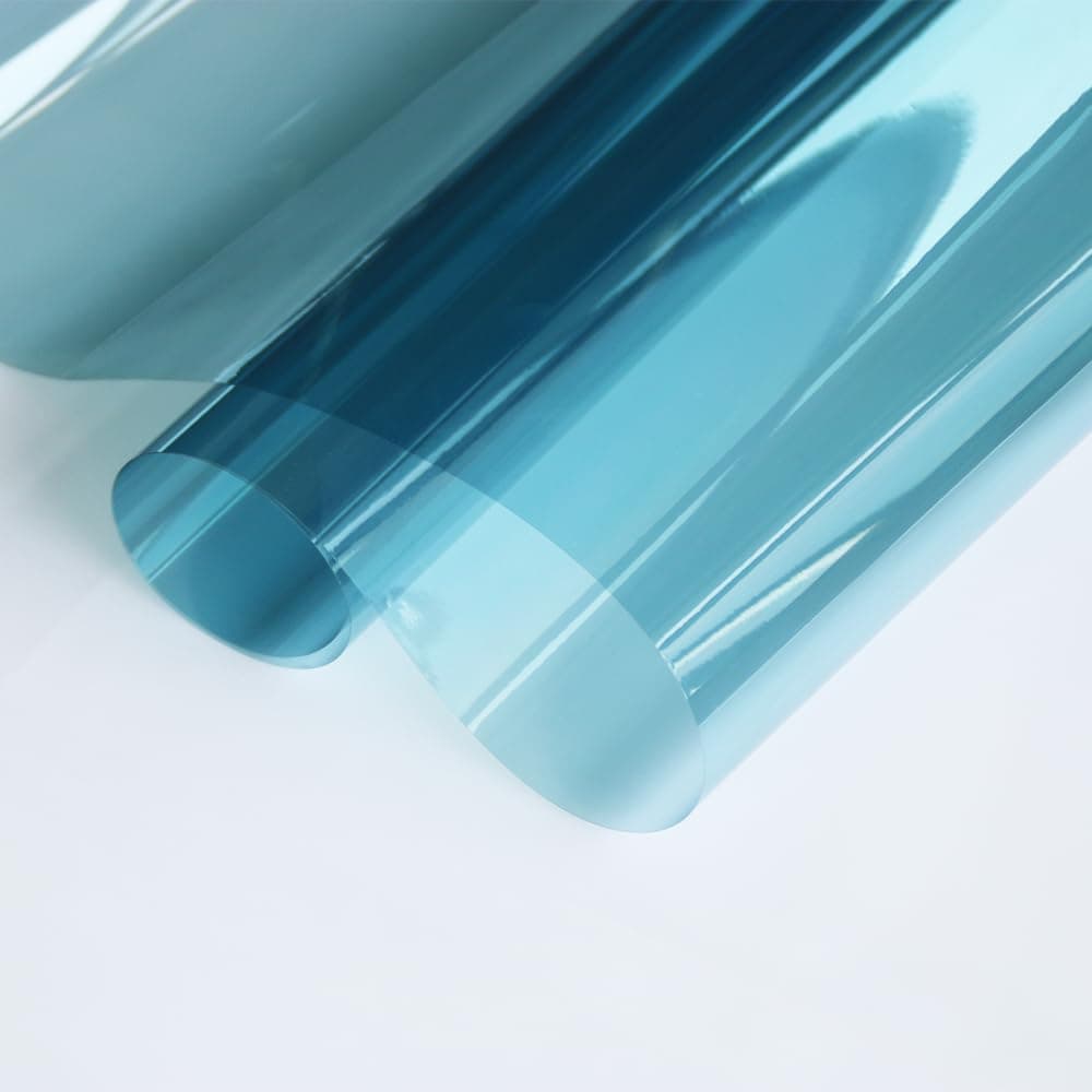 80 VLT 2Mil Light Blue Nano Ceramic Solar Tint Film 99 UV Car Front Windshield Sunshade Tint Privacy Glass for Auto Car Home Office Window Vinyl236inches x 10feet