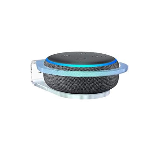 Foso Wall Mount Holder Compatible for Alexa Echo Dot 3rd/4th/5th Gen, Google Nest Mini & Apple Home Pod Mini – No Speaker Included