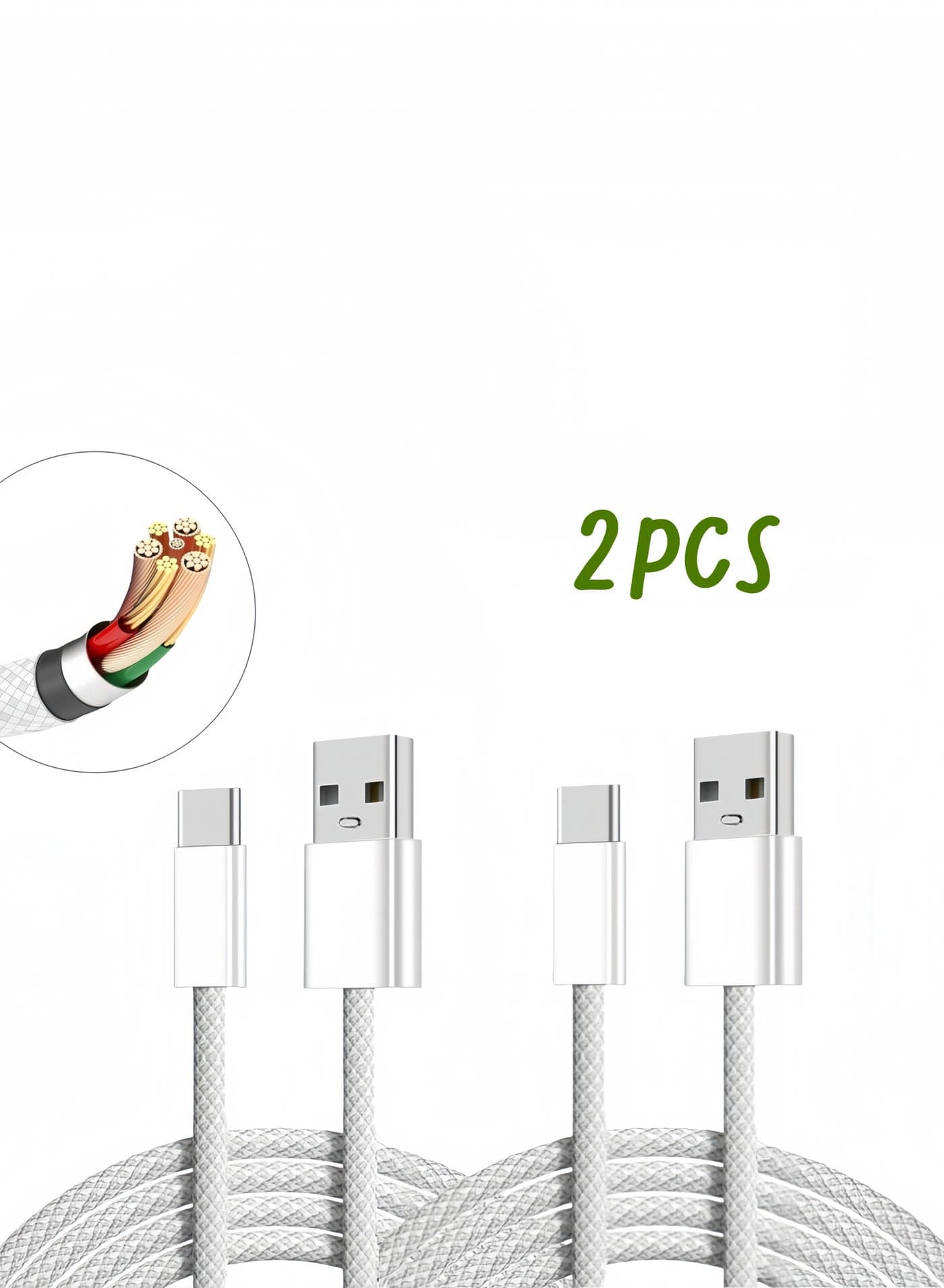 iPhone 15/16/16E/17 USB A to USB C Woven Cable for iPhone 17,15 16 Pro Max,15/16/17 Plus,iPad 10th Gen,iPad Pro 12.9/11,iPad Air 5th/4th Gen,Mini 6th Type-c Charger Cord,Car CarPlay Charging Cable