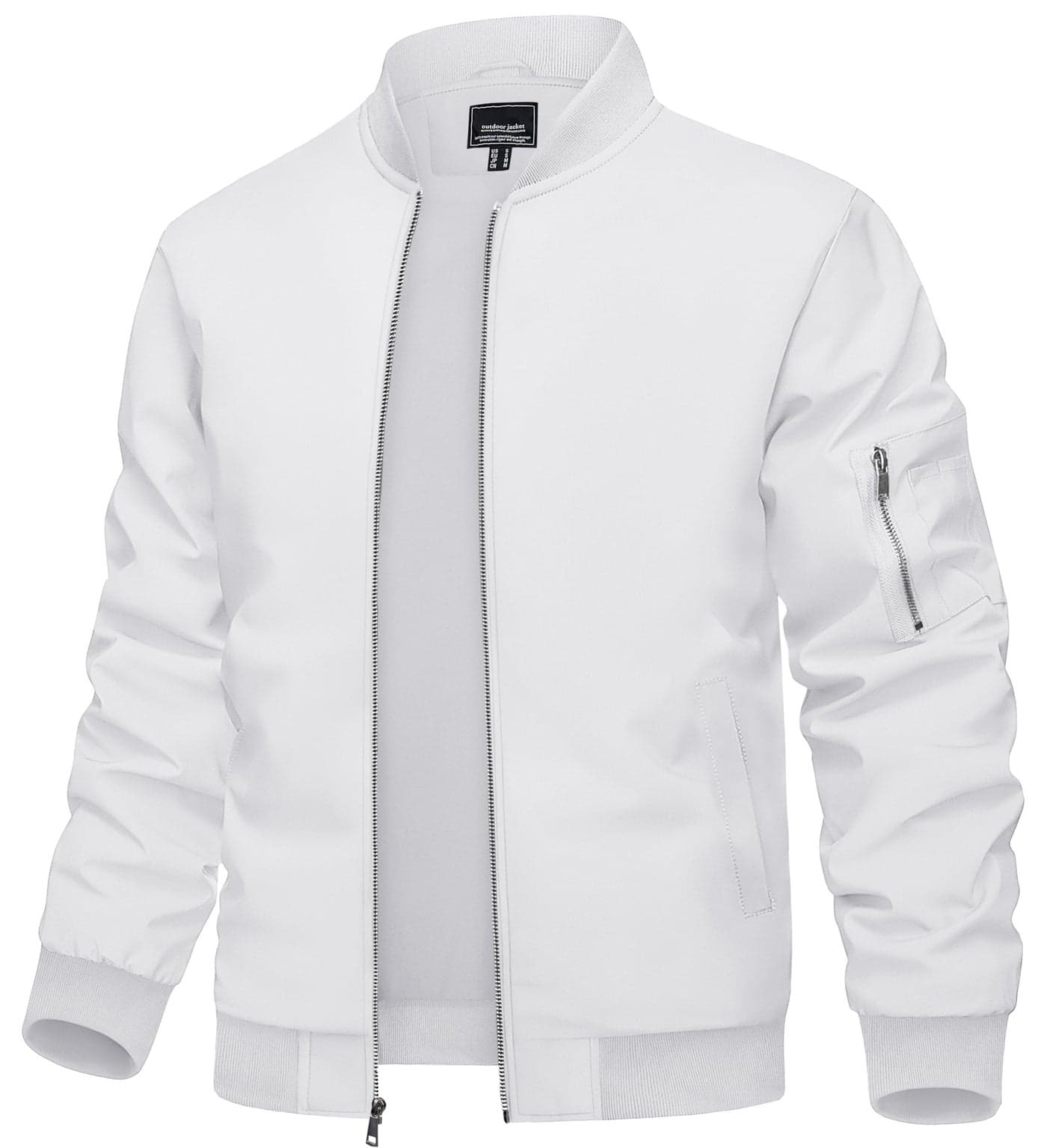 TACVASEN Jackets for Men Varsity Jacket Men Windbreaker Mens Lightweight BomberJackets for Man Light Windbreaker Light Windproof Jacket