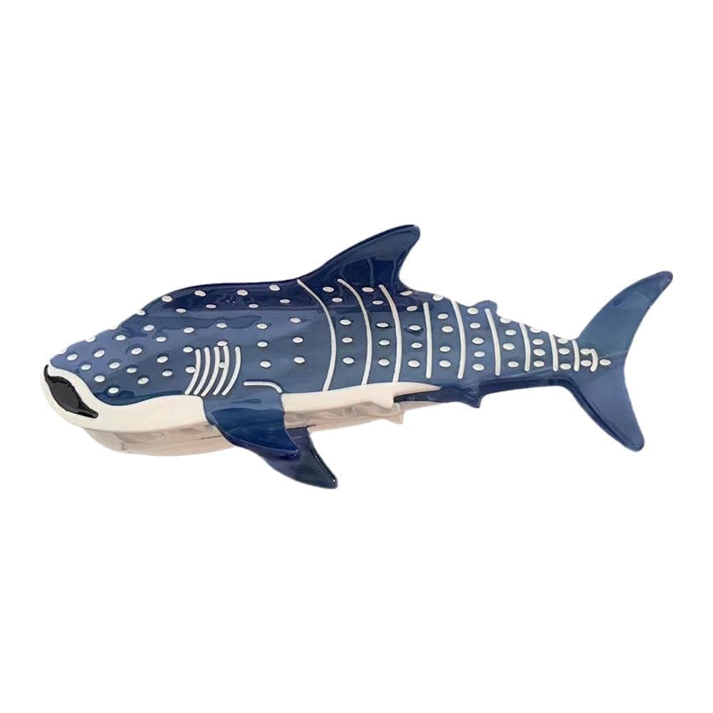 Blue Shark Whale Claw Clips Whale Shark Hair Clip Hair Clips Animal Shape Hair Jaw Clips Hair Jaw Barrettes Hair Styling Accessories Barrettes Hair Accessories
