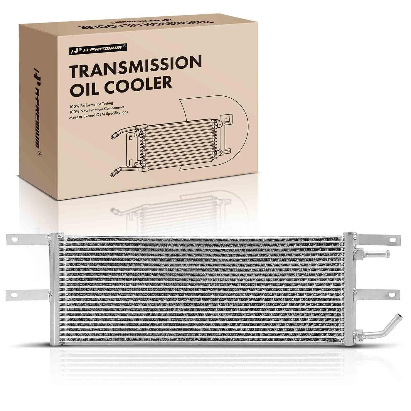 APremium Transmission Oil Cooler Compatible with Ford Mustang 2011 2012 2013 2014 6 Speed Automatic Transmission