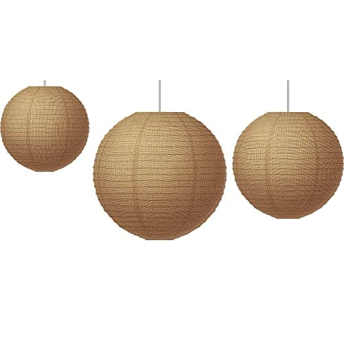 Teacher Created Resources Burlap Hanging Paper Lanterns (TCR77228)