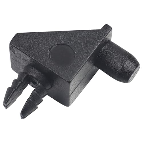 Spare Hardware Parts Pax Shelf Support Pins (IKEA Part #115344/101558 / 139199/139200) (Pack of 8, Black)