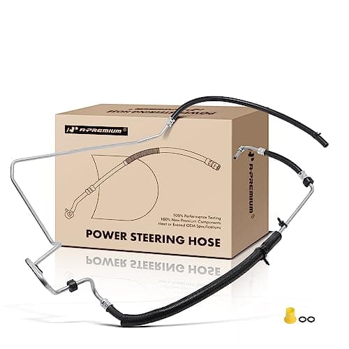 APremium Power Steering Return Hose Line Assembly Compatible with Buick Lucerne 200 2010 2011 V6 39L Pump To GearRack Pinion