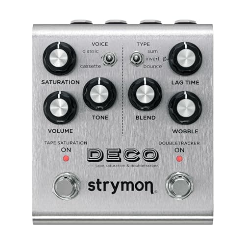 Strymon Deco Tape Saturation and Doubletracker Delay Pedal V2