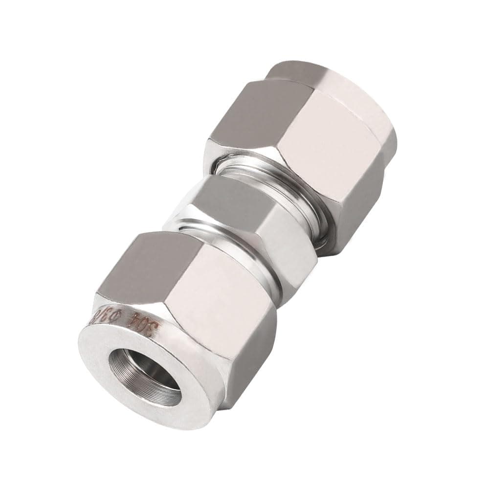 Horiznext 38 inch Stainless Steel 304 Compression Fitting for tube connect air line brass pipe adapt copper brake hose water fuel system 1 pc