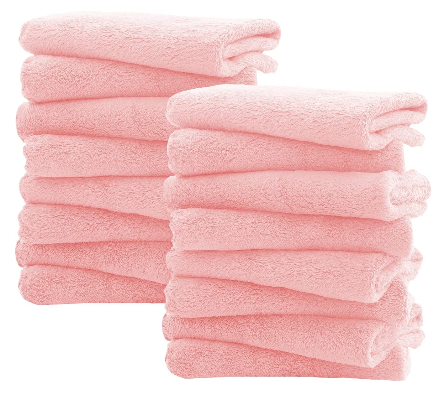 Spotted Play 16 Pack Burp Cloths for Baby 20 by 10 Ultra Absorbent Burping Cloth Newborn Towel Milk Spit Up Rags Burpy Cloths for Unisex Boy Girl Burp Cloths Set Pink