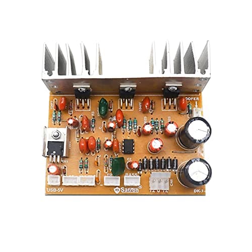 Electronic Spices TDA2050 3 TR 2.1 Home Theater Audio Amplifier Circuit Board