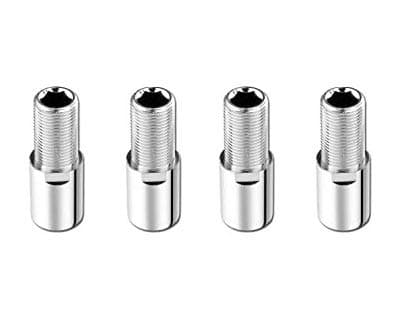 NEW WARE CP Extension Nipple Brass 25 inch Pack of 4 Chrome