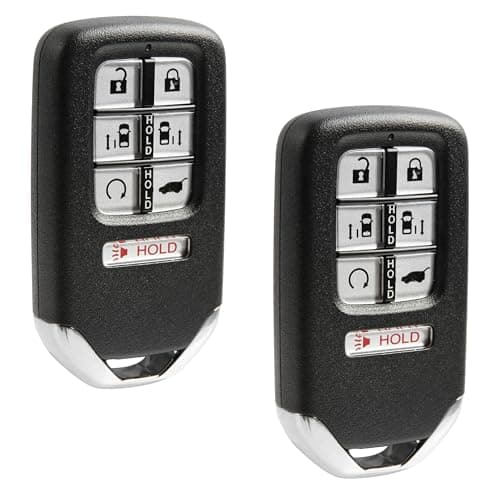 2X USARemote Key Fob Replacement Keyless Entry Remote for 2018 2019 2020 Honda Odyssey 7Button Proximity Remote Key A2C98590600 72147THRA11