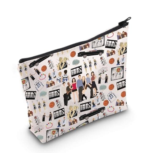 MEIKIUP Basketball Inspired Gift Basketball TV Show Cosmetic Bag TV Show Merch TV Show Fans GiftsBasketball Bag