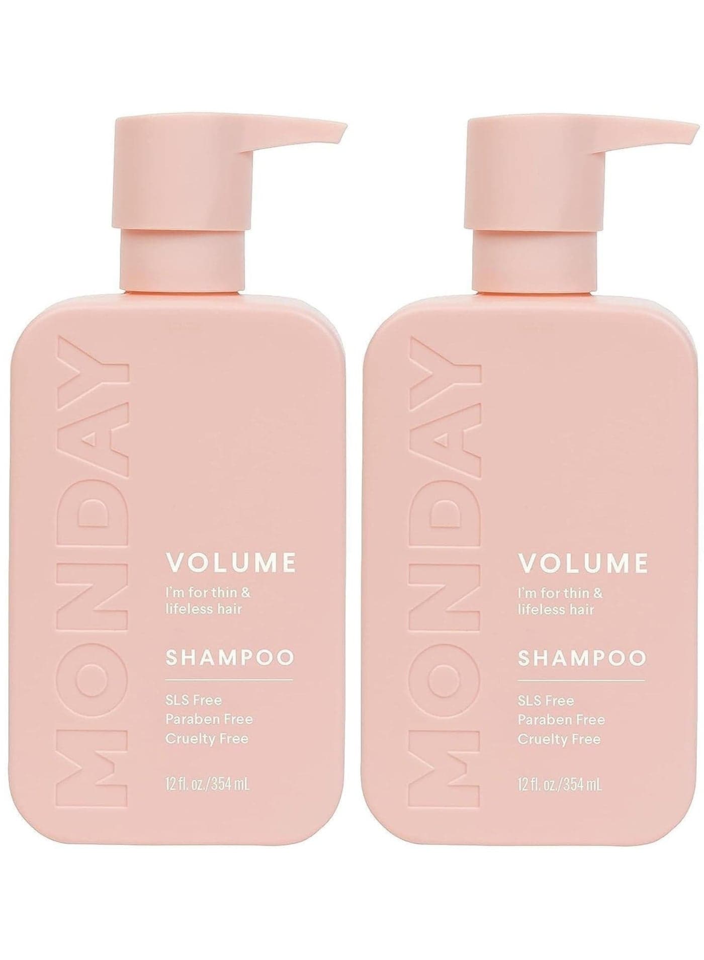 (2 Pack) Volume Shampoo + Volume Conditioner, 2x12 oz