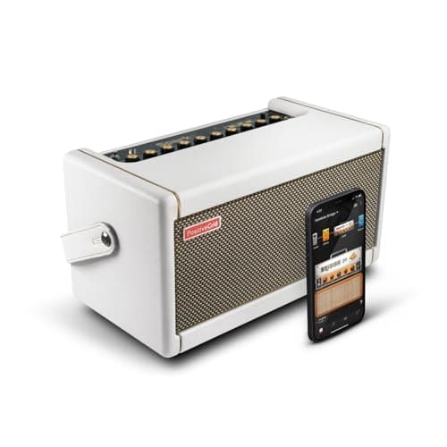 Positive Grid Spark Pearl Guitar Amplifier Electric Bass and Acoustic Guitar 40Watt Combo Practice Amp with Spark Mobile App Pearl
