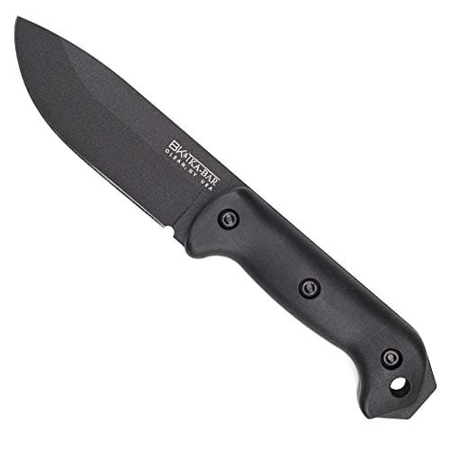 KA-BAR Becker BK2 Campanion Fixed Blade Knife, Carbon Steel