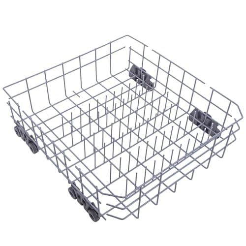 W10728159 Dishwasher Lower Rack with Wheels, Fit for Kitchenaid Dishwasher Rack, W10525646 W10780925 Dishwasher Rack Lower Intended for Maytag Dishwasher Parts Deep 22in Wide 20.8in