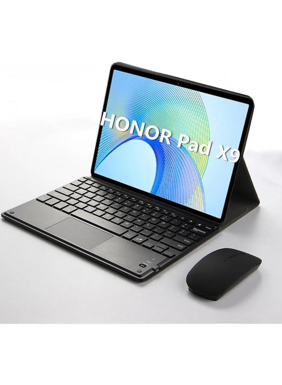 Arabic and English Keyboard Case Is Compatible with The Honor Pad X9 11.5 Inch 2023 Wireless Bluetooth Keyboard + Mouse Cover Touch Keyboard Case