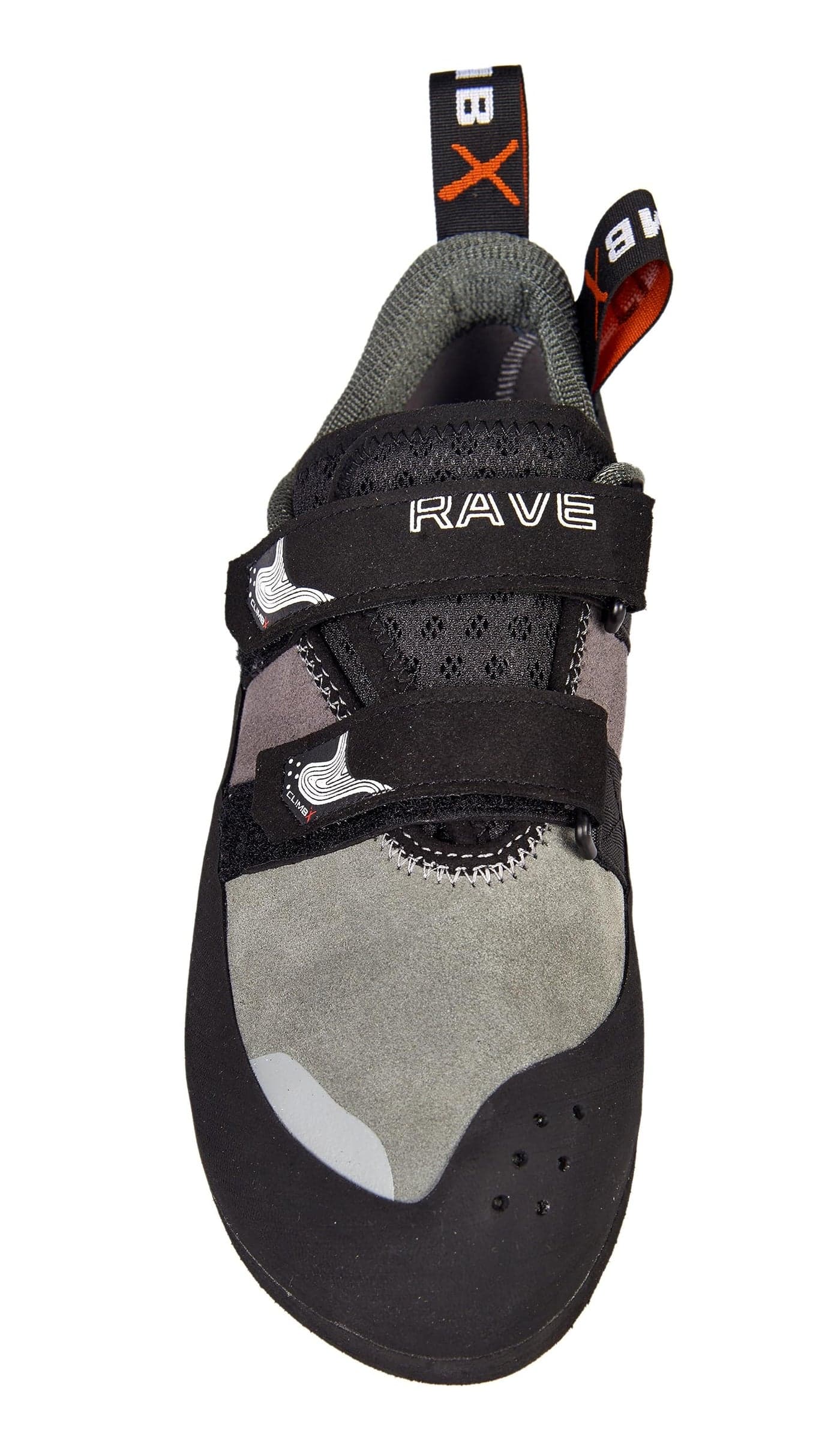 CLIMBX Rave Strap Climbing Shoe Granite Grey
