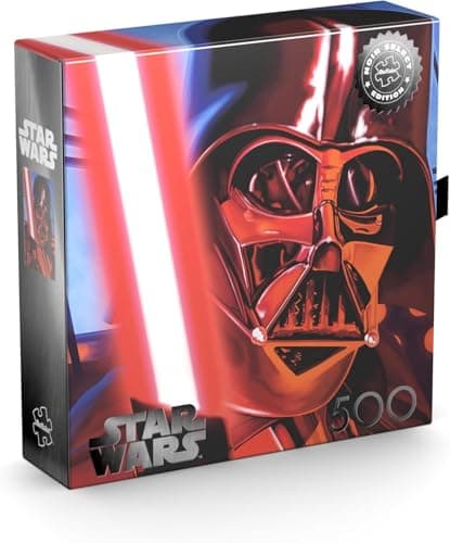Buffalo Games Star Wars Dark Lord of The Sith 500 Piece Jigsaw Puzzle for Adults Challenging Puzzle Perfect for Game Nights Finished Size is 2125 x 1500