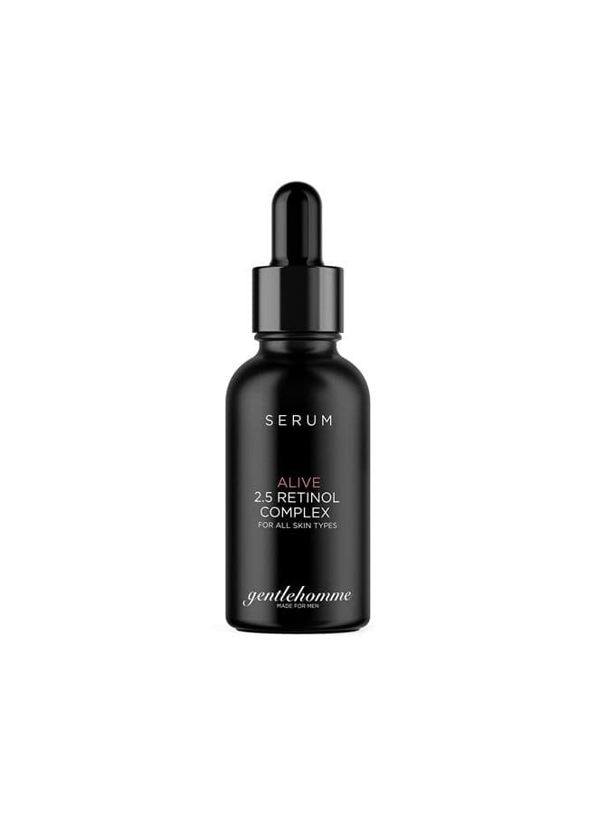 Retinol Face Serum- Anti Aging Hyaluronic Acid Face Serum for Men- Natural Dark Spot Remover Serum for Face- Anti-Wrinkle, Firming Serum for All Skin Types- Enrich in Collagen & Aloe Vera