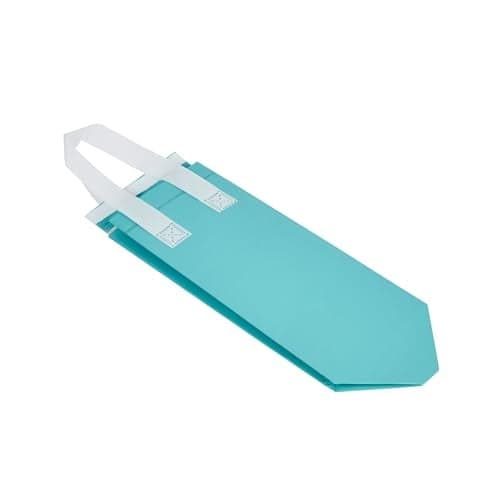 Restaurantware Insulated Delivery Bags 25 Count 4724 x 3937 x 11024 Inches Nonwoven Take Out Bags For Food With Sturdy Handles Teal Insulated Grocery Bags TamperEvident Foldable