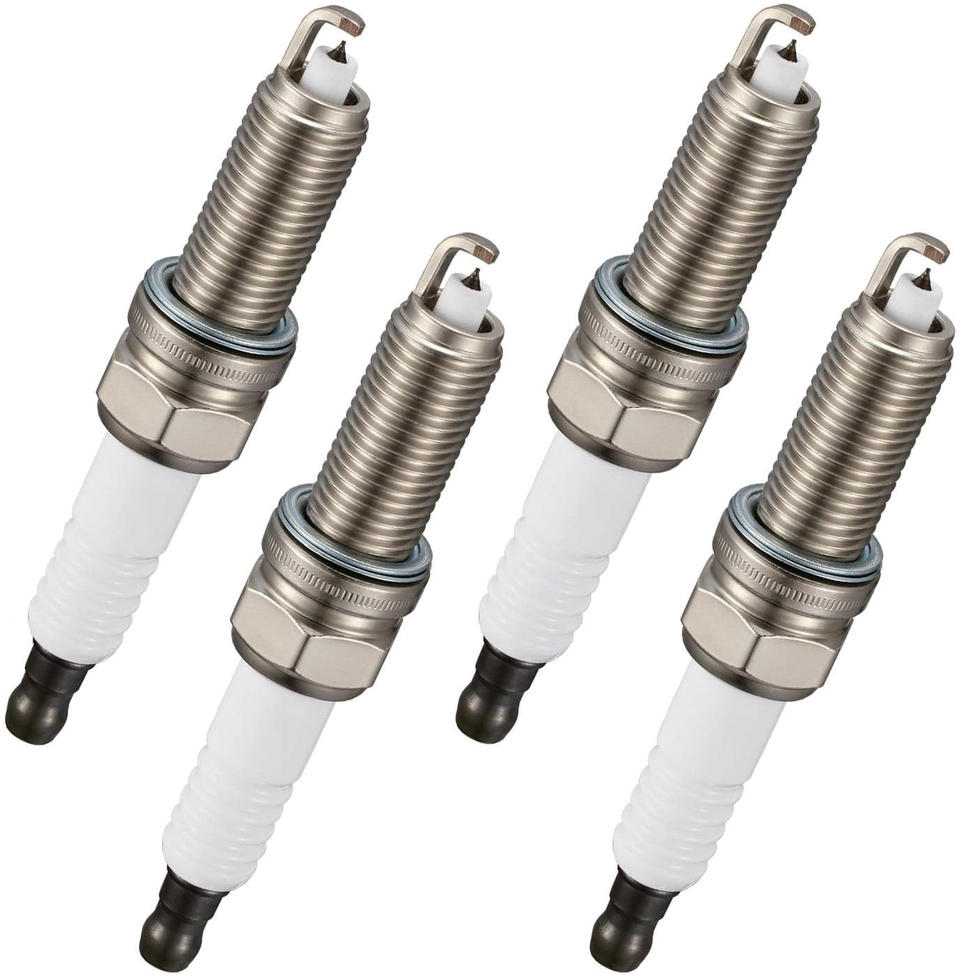 BDFHYK Iridium Spark Plugs Compatible with Hyundai Azera Elantra Tucson for Kia Forte Cadenza Optima Rondo Sedona Sorento Soul 18L 20L 24L 33L 35L 38L L4 V6 Engine Replacement for 9686 Set of 4