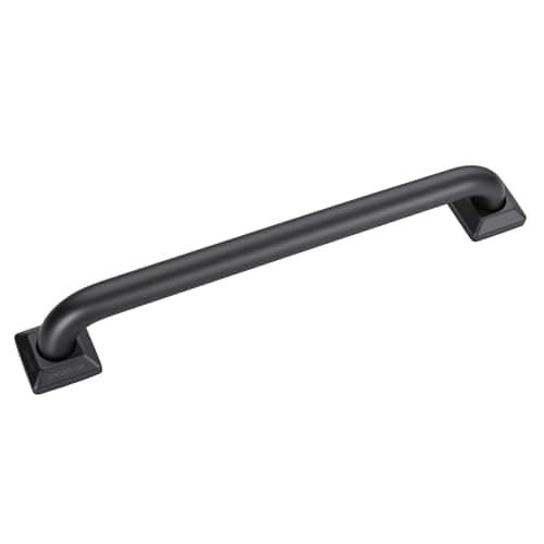 joyrain 500lb Capacity Stainless Steel Grab Bar - Heavy Duty Bathroom Safety Rail for Elderly, Anti-Slip Shower Handle, ADA Compliant (Matte Black, 24 inch)