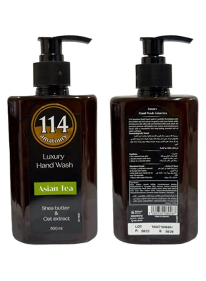 Luxury Asian Tea Hand Wash 500ml – Gentle, Aromatic & Moisturizing Formula