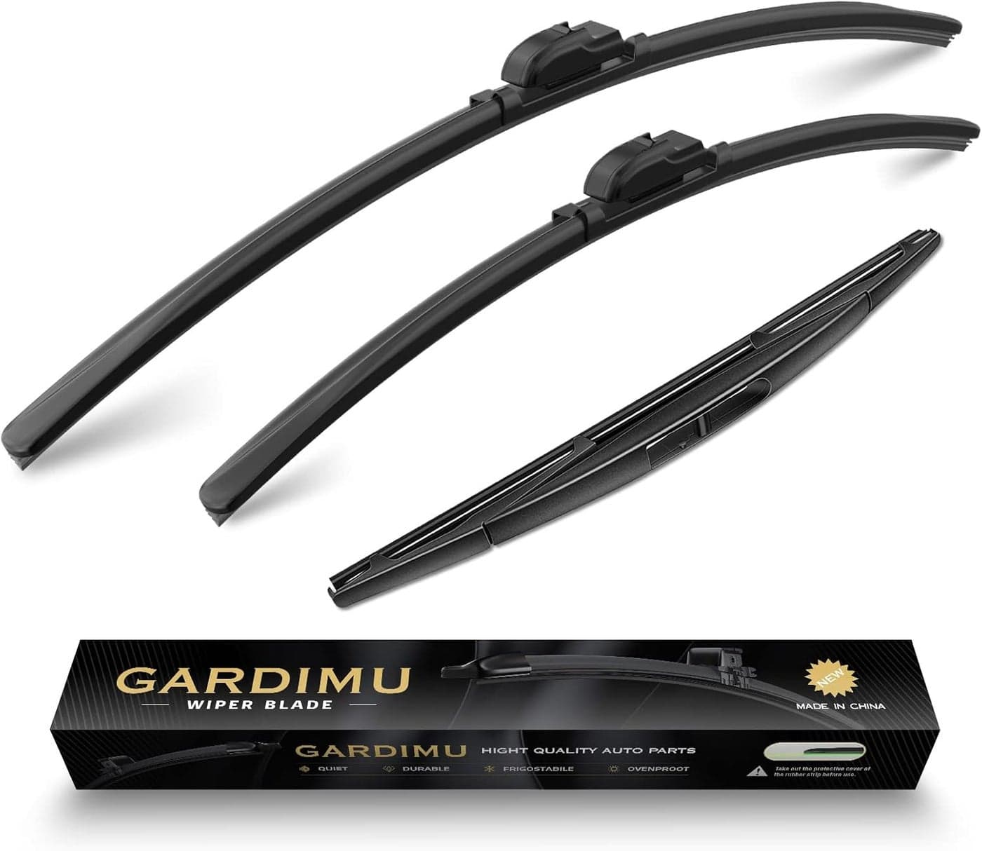 GARDIMU Windshield Wiper Blades Replacement for 2017-2022 Honda CR-V - 3 Pieces (26+16+12 inch)